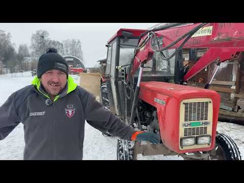 W Plutyczach - 22 stopni Ursus nie odpala Czy Jarek i Andrzej odpala traktor c360 Rolnicy z Podlasia