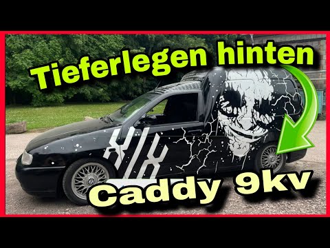 caddy 9kv I TA TEchniks Tieferlegung Fahrwerk hinten wechseln / DsGarage 