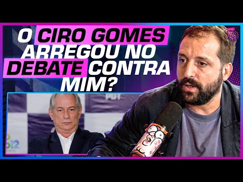 GREGÓRIO DUVIVIER fala sobre DEBATE com CIRO GOMES