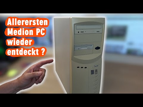 Ist das der erste Aldi-PC ❓️ Cybercom MED MT14 mit Windows 95 und Quantum Bigfoot CY