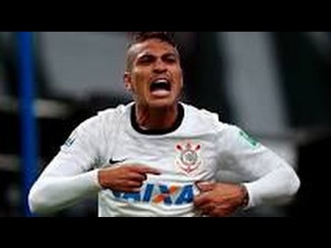 Corinthians 4x0 Danubio-Gol de Guerrero-Copa Libertadores 01/04/2015