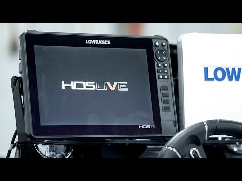 Initial Setup  of the Lowrance HDS Live 12inch