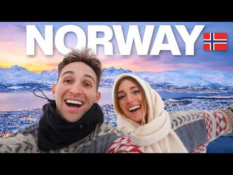 NORWAY 🇳🇴 | Our Arctic Adventure in Tromsø | Feeding Reindeer & Doglsedding