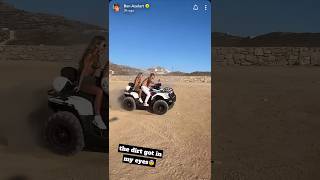 Lexi and Andrew on an ATV!