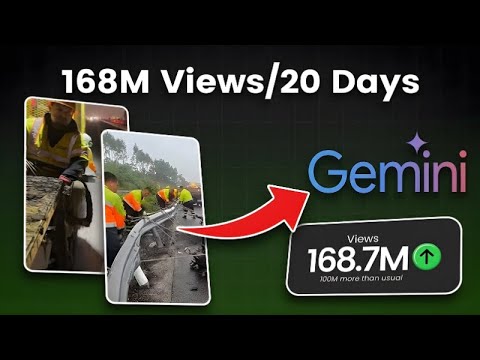 How to Make Viral Road Restoration Videos Using ONLY AI