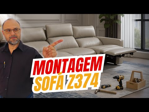 Montamos o Sofá Z374 — Veja o Resultado IMPRESSIONANTE!