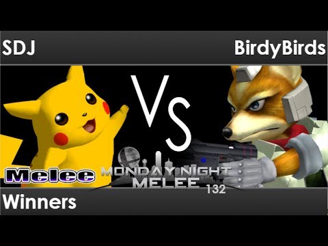 MNM 132 - SDJ (Pikachu) vs BirdyBirds (Fox) Winners - Melee