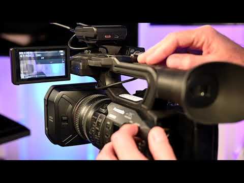 Panasonic video camera operation
