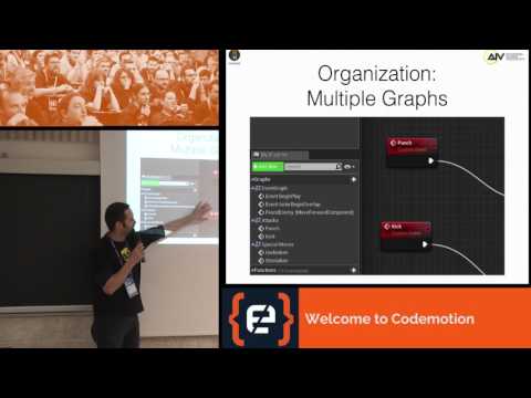 Unreal Engine 4 Blueprints: Odio e amore - Roberto De Ioris - Codemotion Rome 2017