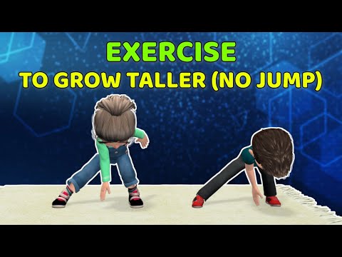 15-MIN KIDS EXERCISE TO GROW TALLER (NO JUMP)