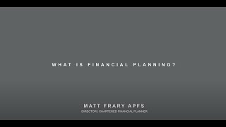 Why Use Financial Planning?