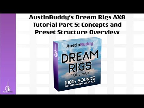 AUSTINBUDDY'S DREAM RIGS 1000+ TONEPACK FOR AX8  TUTORIAL #5