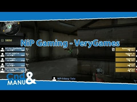 Finale ESWC 2012 CS:GO - VeryGames - Ninjas in Pyjamas (1/2 - FR)