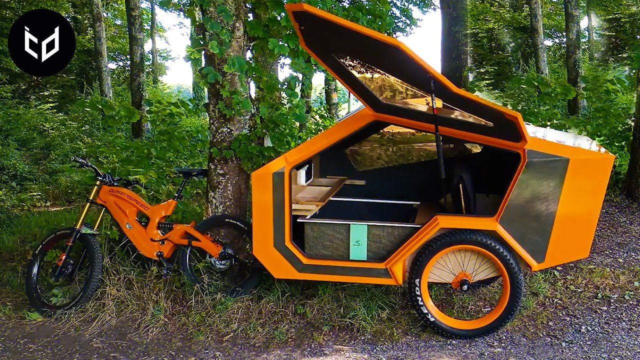 9 Cozy BIKE CAMPERs | Micro Mobile Homes For Camping