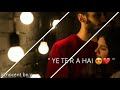 Tujhme Khoya Rahu Main Status Phir Kabhi Song Status Ms Dhoni Whatsapp Status