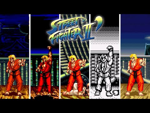 Street Fighter II': Champion Edition - Versions Comparison (HD 60 FPS)