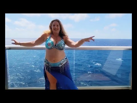 Drum solo on a cruise balcony