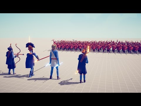 ZEUS, ARES, APOLLO & ARTEMIS vs ARMIES - Totally Accurate Battle Simulator TABS