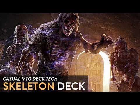 MTG DECK TECH 103: SKELETON DECK - SKELETON TRIBAL DECK - SKELETAL SWARMING