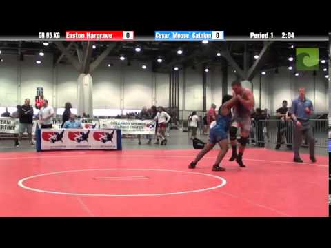 Greco GR 85 KG - Easton Hargrave vs. Cesar `Moose` Catalan