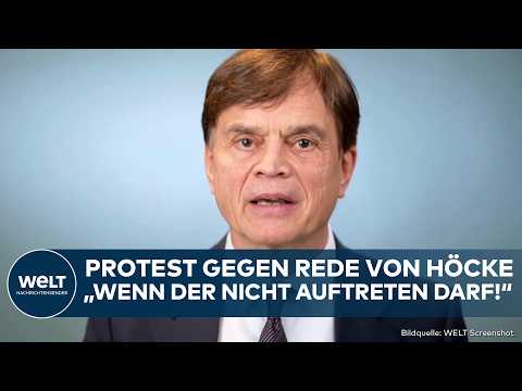 AFD: Protest gegen Höcke! Baumann packt aus! „Wenn der nicht mehr öffentlich auftreten darf!"
