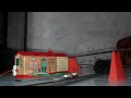 BATTERY OPERATED TRAIN SET FIGURE NOMURA T N TRADEMARK CIRCA 1970s