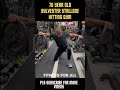 He Is 76 And Is Working Out Sylvester Stallone Motivation Gym Motivation Stallone Latest Work