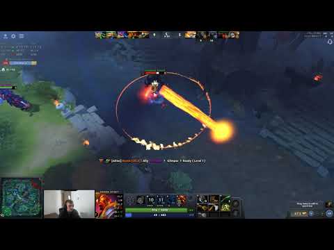 Jerax Steal Rune With Sleight of Fist | Dota 2