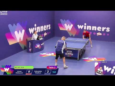 WINners CUP table 2  27.01  Liman Aleksandr - Kolomiets Vladimir  22:00