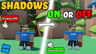 How to make a SHADOWS ON or OFF Button | Roblox Studio Tutorial