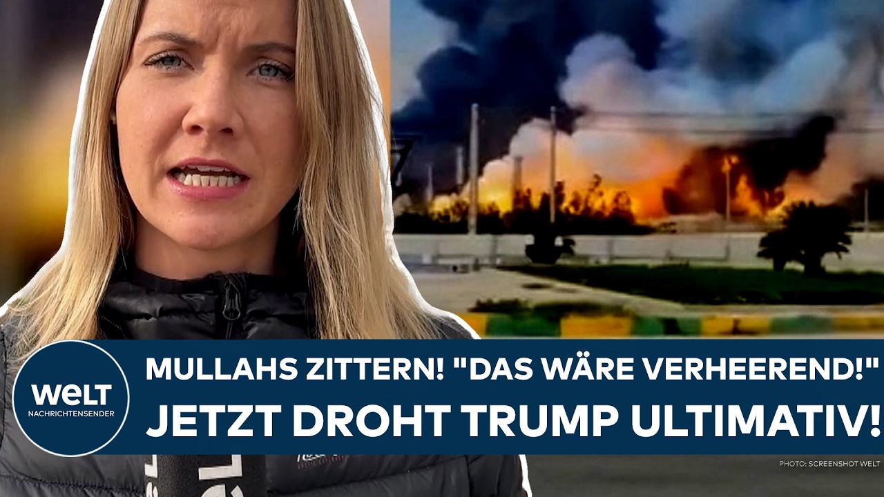 IRAN-KRIEG: Mullahs zittern! "Das wäre verheerend!" Die ultimative Drohung von Donald Trump!