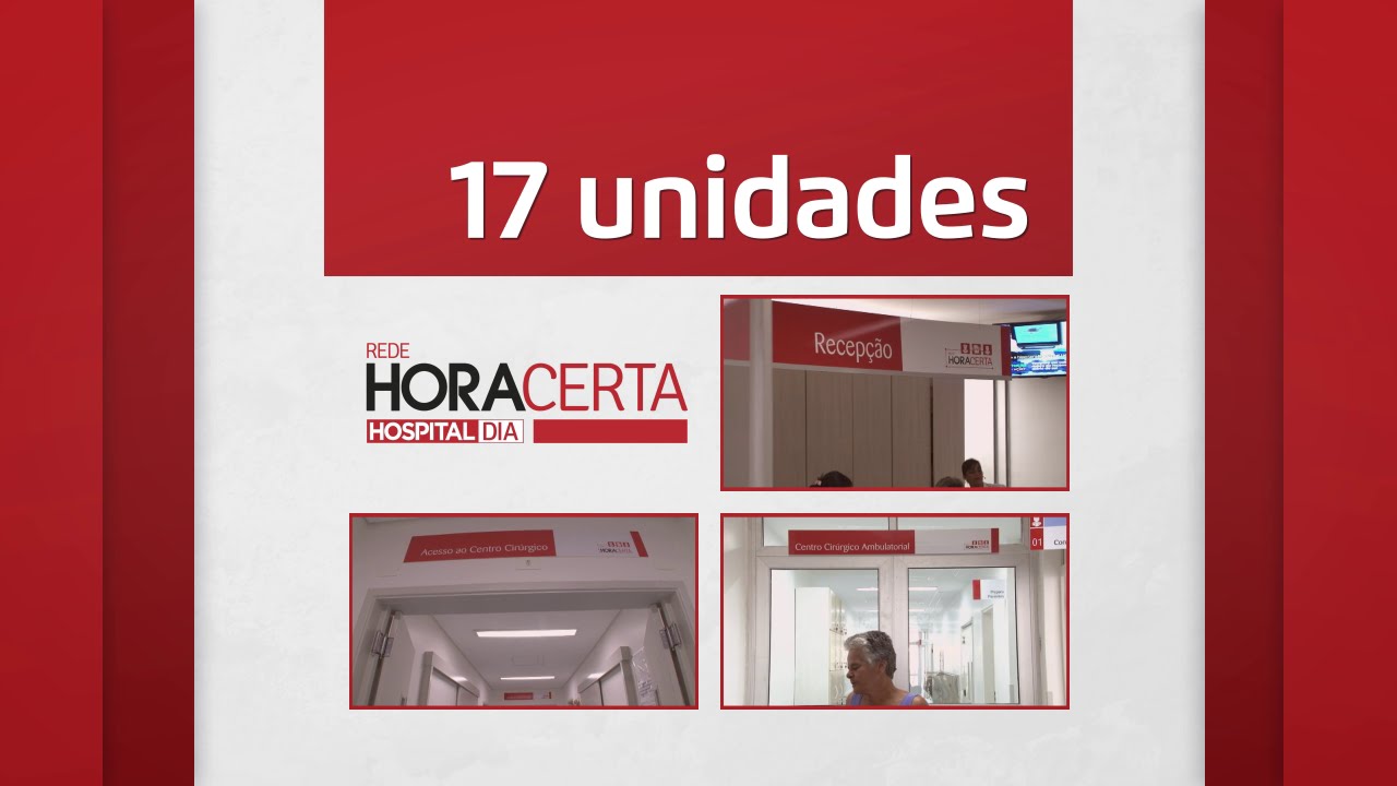 Novas Unidades da Rede Hora Certa