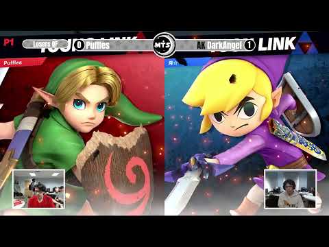 MTS 37: Losers QF - Puffles (Young Link) vs AK | DarkAngel (Toon Link)