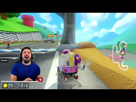 😡ZENPOKEFAN Y XAMORK SE TILTEAN EN MARIO KART 8😡