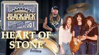Blackjack- Heart of Stone drum cover (Michael Bolton, Bruce Kulick, Sandy Gennaro)