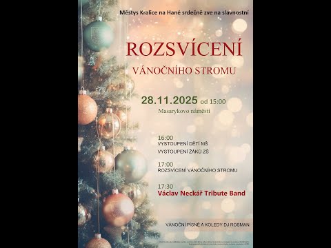 Kralice na Hané - Vánoční strom