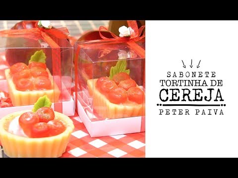 Sabonete Tortinha de Cereja - Peter Paiva