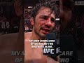 Pantoja’s emotional message after winning the belt ? #UFC296