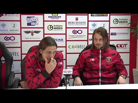 Doppia intervista a Di Gennaro e Tarquini nel post partita di Lanciano - Scerni  5-0