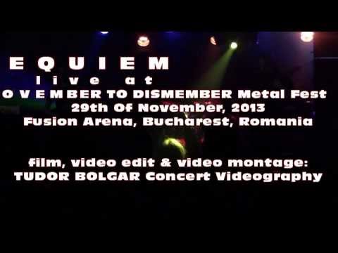 Concert SOLACE OF REQUIEM @ NOVEMBER TO DISMEMBER METAL FEST, 29th Of November 2013, Bucharest