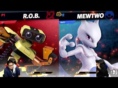 Angello (Roy) vs WaDi (Mewtwo) - Ultimate at The Cave #62 - Winners Quarters