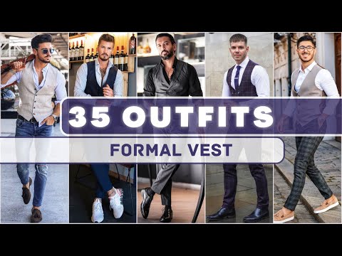 35 Formal Vest Outfit Ideas For Spring 2023 | Men's Fashion