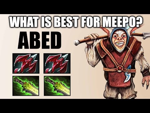 Dota 2 Abed Meepo - What is the best build for meepo?
