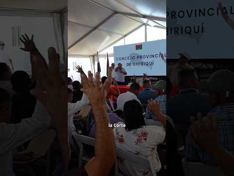 Consejo provincial de Chiriquí, respalda a #puertobarú #davidchiriqui
