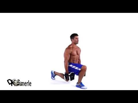 Front Lunge Dumbbells