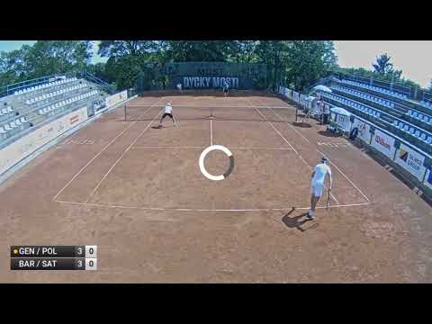 Marek Gengel/David Poljak v Jiri Barnat/Jan Satral - M25 MOST (match incomplete)