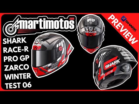 Helmet Shark Race-R Pro GP 06 Replica Zarco Winter Test -30%