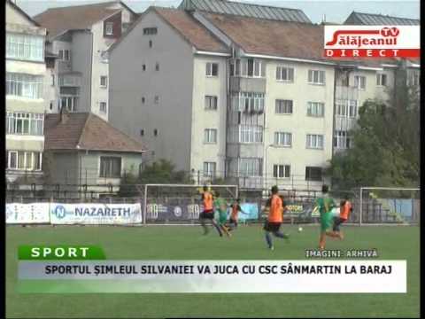 SPORTUL ȘIMLEUL SILVANIEI VA JUCA CU CSC SÂNMARTIN LA BARAJ