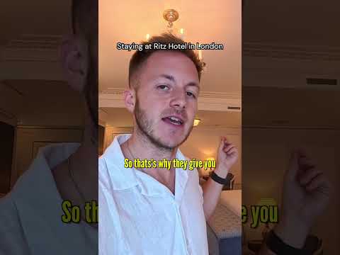 Staying at Ritz Hotel in London 🇬🇧