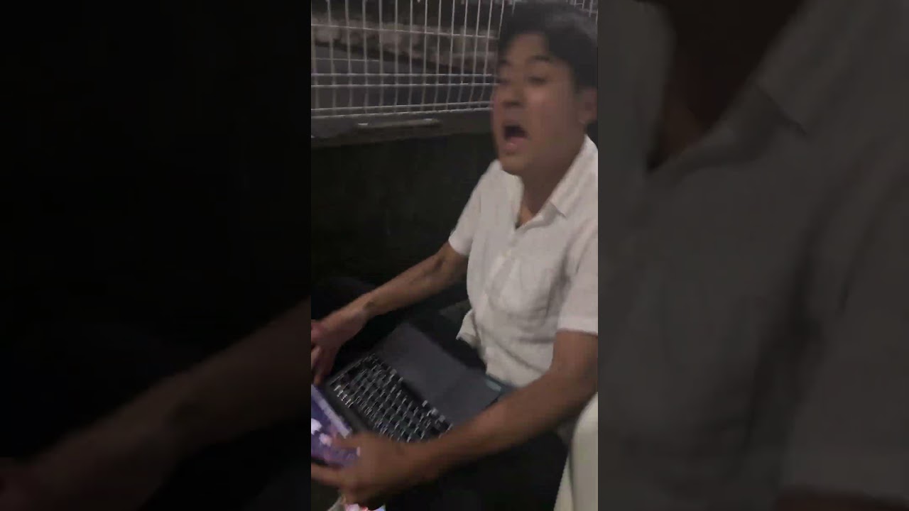 【TikTokでバズった動画】ビビリを脅かしたら# shorts#TikTok#キャバクラあるある